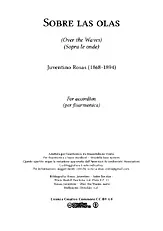 télécharger la partition d'accordéon SUR LES VAGUES (Sobre las olas) au format PDF