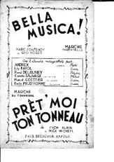 télécharger la partition d'accordéon Bella musica au format PDF