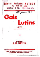 télécharger la partition d'accordéon Gais Lutins au format PDF