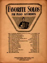 télécharger la partition d'accordéon Melodie Russe au format PDF
