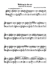 télécharger la partition d'accordéon WALKING IN THE AIR (THE SNOWMAN) au format PDF