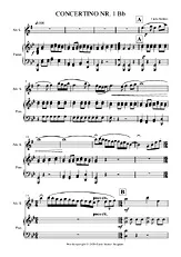 télécharger la partition d'accordéon CONCERTINO NR. 1 - ALT SAX -PIANO au format PDF