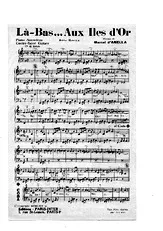 télécharger la partition d'accordéon LA-BAS AUX ILES D'OR au format PDF