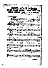 télécharger la partition d'accordéon DOES YOUR HEART au format PDF