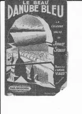 télécharger la partition d'accordéon LE BEAU DANUBE BLEU au format PDF