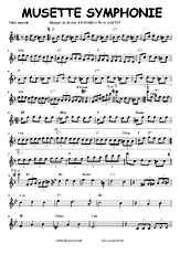 télécharger la partition d'accordéon MUSETTE SYMPHONIE au format PDF