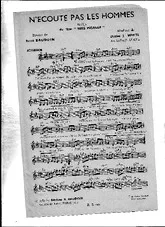 télécharger la partition d'accordéon N'écoute pas les hommes (orchestration) au format PDF