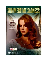 télécharger la partition d'accordéon Summertime sadness au format PDF