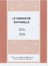 télécharger la partition d'accordéon le dimanche en famille au format PDF