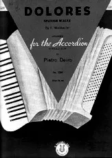 télécharger la partition d'accordéon Dolores au format PDF