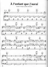 télécharger la partition d'accordéon À l'enfant que j'aurai (Chant : Okoumé) au format PDF