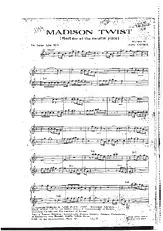 télécharger la partition d'accordéon MADISON TWIST (Meet me at the twistin' place)  au format PDF
