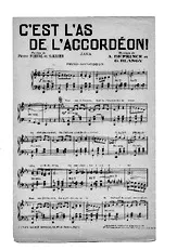 télécharger la partition d'accordéon C'EST L'AS DE L'ACCORDEON au format PDF