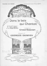 télécharger la partition d'accordéon Dans le bois qui chantait au format PDF