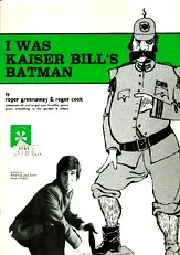 télécharger la partition d'accordéon I Was Kaiser Bill's Batman au format PDF
