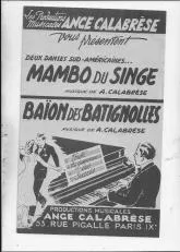 télécharger la partition d'accordéon Mambo du singe (orchestration) au format PDF