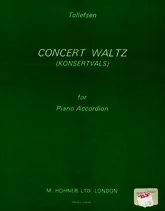 télécharger la partition d'accordéon Concert Waltz - Konsertvals au format PDF
