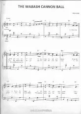 télécharger la partition d'accordéon The Wabash Cannonball au format PDF