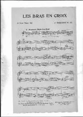 télécharger la partition d'accordéon Les bras en croix (orchestration suite) au format PDF