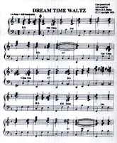 télécharger la partition d'accordéon Dream Time Waltz au format PDF