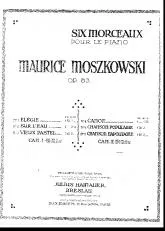 télécharger la partition d'accordéon Six Morceaux / Pour Le Piano (Élegié/ Sur E'leau/Viux Pastel/Canon/Chanson Populaire / Chanson Napolitaine)(op.83) au format PDF