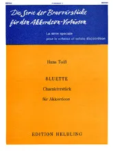 télécharger la partition d'accordéon BLUETTE au format PDF