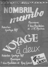 télécharger la partition d'accordéon Nombril Mambo au format PDF