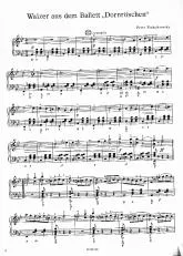télécharger la partition d'accordéon Dornröschen (Waltz from The Sleeping Beauty Ballet) au format PDF