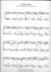 télécharger la partition d'accordéon Without you au format PDF
