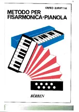 télécharger la partition d'accordéon Metodo per fisarmonica - pianola  au format PDF