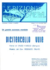télécharger la partition d'accordéon Dicitencello vuie au format PDF