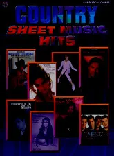 télécharger la partition d'accordéon Country Sheet Music Hits au format PDF