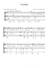 télécharger la partition d'accordéon Nachtlied au format PDF