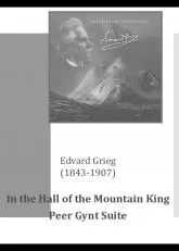 télécharger la partition d'accordéon In The Hall OF The Mountain King (From Peer Guint Suite n°1) (Arrangement : Dee Langley)(Accordéon) au format PDF