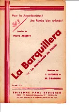 télécharger la partition d'accordéon La barquillera (La marchande de Plaisir) au format PDF