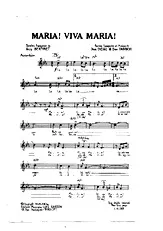 télécharger la partition d'accordéon MARIA VIVA MARI au format PDF