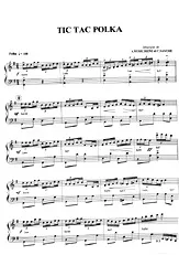 télécharger la partition d'accordéon TIC TAC POLKA au format PDF