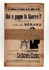 télécharger la partition d'accordéon QUI A GAGNE LA GUERRE ? au format PDF