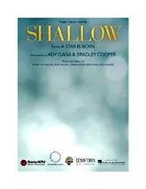 télécharger la partition d'accordéon Shallow (Film A star is born) au format PDF