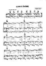 télécharger la partition d'accordéon Love's Theme au format PDF