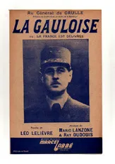 télécharger la partition d'accordéon LA GAULOISE ou LA FRANCE DELIVREE au format PDF