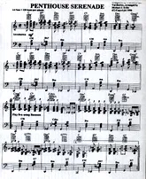 télécharger la partition d'accordéon Penthouse Serenade au format PDF