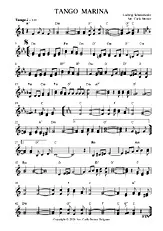 télécharger la partition d'accordéon TANGO MARINA au format PDF