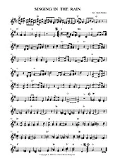 télécharger la partition d'accordéon SINGING IN THE RAIN  au format PDF