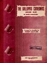 télécharger la partition d'accordéon The Galloping Comedians au format PDF