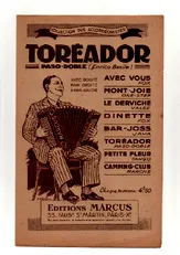 télécharger la partition d'accordéon TOREADOR au format PDF