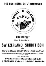 télécharger la partition d'accordéon SWITZERLAND SCHOTTISCH au format PDF