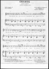 télécharger la partition d'accordéon Chante (Shout ! Shout !) / Knock Yourself Out au format PDF