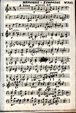 télécharger la partition d'accordéon Memories Sympathy Waltz au format PDF