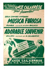 télécharger la partition d'accordéon Adorable souvenir (orchestration) au format PDF